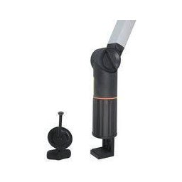 Pulse Boom-Arm suport de microfon argint cu montura pe birou MBA002