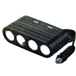 Priza auto 4 cai si USB 120W Olesson 1654