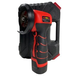 Mini polizor unghiular ROSU 12V cu acumulator litiu 2000mAh