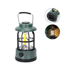 Lanternă LED dimabilă pentru drumeții Aigostar LED/3xAA verde 17,5 cm