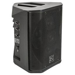 Boxa Activa profesionala IBIZA SOUND ASB-PRO, 3 canale, amplificator, Clasa D, 120 W, 6.5", Black