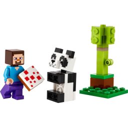 LEGO Minecraft 30672 - Steve si puiul de panda