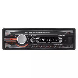 Radio auto 1 DIN SCT 3018MR Sencor, USB/SD/MMC/AUX , 4 X 40 W, telecomanda