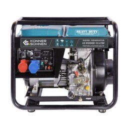 KS 9100HDE-1/3 ATSR Generator de curent trifazat Konner & Sohnen , diesel , pornire electrica , putere max 7,5 kVA , AVR , 18 Cp