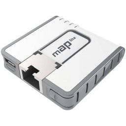 MikroTik mAP lite RouterOS L4 64MB RAM, 1xLAN, 802.11b/g/n, PoE in 802.3at or 5V