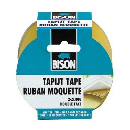 Banda dublu adeziva pentru mochete 0,05mx10m, Negru
