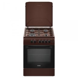 SM664MPGS, 4 Arzatoare gaz, 1 Wok, Cuptor gaz, Aprindere electrica plita si cuptor, Timer, Grill, Maro