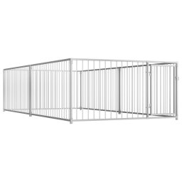 Padoc de caini pentru exterior, 200 x 400 x 100 cm GartenMobel Dekor