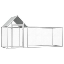 Cotet pentru pasari, 3 x 1 x 1,5 m, otel galvanizat GartenMobel Dekor