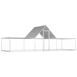 Cotet pentru pasari, 6 x 2 x 2 m, otel galvanizat GartenMobel Dekor