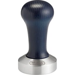 Tamper cafea macinata DE LONGHI DLSC058, albastru-argintiu