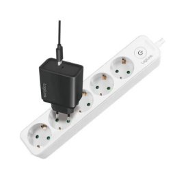 Prelungitor LogiLink 5 gniazd 1.5m biała