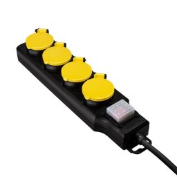 Prelungitor LogiLink 4 gniazda IP44 1.5m