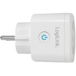 Prelungitor LogiLink gniazdko Wi-Fi smart białe