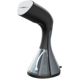 Fier de calcat Aparat de calcat vertical cu aburi 1500W, timp de incalzire 35 sec, capacitate rezervor apa 250 ml, putere abur 35 g/min, perie, cana de masurat inclusa, gri