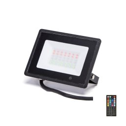 Aigostar - Proiector LED RGBW 30W, 230V, IP65, cu telecomandă