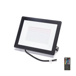 Aigostar - Proiector LED RGB 100W, 230V, IP65 + telecomandă