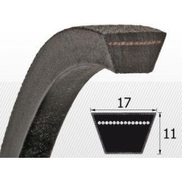Curea 17x710Li/750Ld B28 Optibelt pentru tocat.Dormak/Triunfo Bio/SH 50, 75, 85 2040240, 2030041
