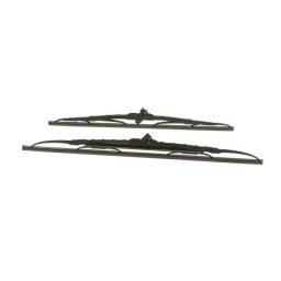 Stergatoare auto Twin cu spoiler, 530 / 450 mm