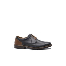 Pantofi casual Rieker bleumarin din piele naturală cu perforații RIK10308-14-40 EU