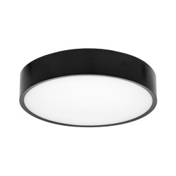 Plafonieră LED cu senzor Ecolite WMAT350/HF-25W/CR LED/25W/230V negru