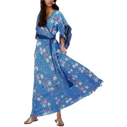 DIANE VON FURSTENBERG Rochie Gary DVFDW4R009CBBBU C2103 celestial batik/batik bands bu