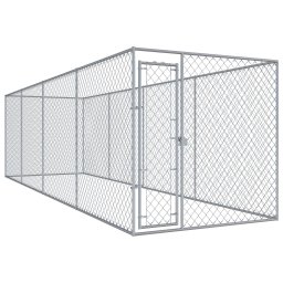 Padoc pentru caini de exterior, 760x192x185 cm GartenMobel Dekor