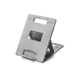 Suport ergonomic Kensington SmartFit® Easy Riser™ Go model K50421EU pentru laptop 14"Kensington SmartFit Easy Riser Go. Tipul de produs: Stand laptop, Culoarea produsului: Gri, Compatibilitate dimensiune maxima ecran notebook: 35,6 cm (14"). Greutate: