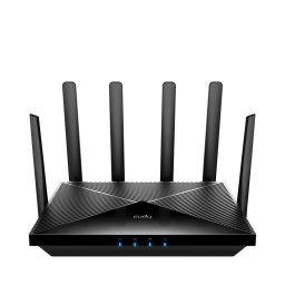 router wireless ac1200 dual band, 4g, 6 antene externe, gigabit, lt12 cudy