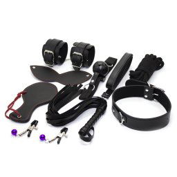 Set BDSM 8 pcs Black