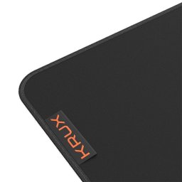 Mousepad 600 x 1200 x 3 mm, Microfibra, Cauciuc, Negru, Portocaliu