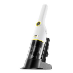 Aspirator de mana compact CVH 3 Plus, 1.198-350.0, 70 W, 2 Ah, Filtru HEPA 12, autonomie 20 min (max), statie de incarcare, Alb/Negru