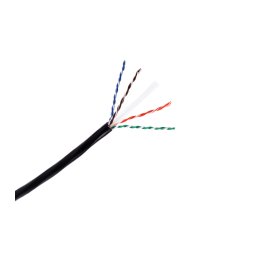 Cablu UTP Cat5e Telcoline 0.5mm de exterior negru