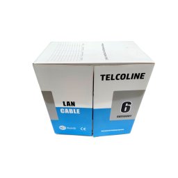 Cablu UTP cat6 TELCOLINE 0,55mm rola 305M