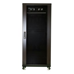 Cabinet rack 27u 600x1000 de podea Negru