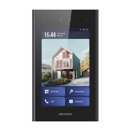 Videointerfon TCP/IP, 8 inch touch screen, recunoastere faciala, Hikvision DS-KD9403-E6