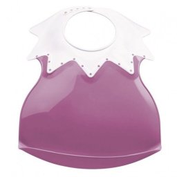 Baveta bebe ultra-soft ARLEQUIN Thermobaby, Orchid Pink