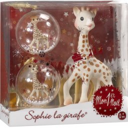 Set cadou "Primul meu Craciun Girafa Sophie