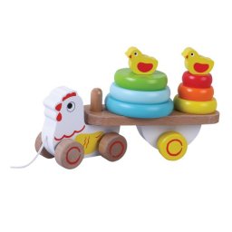 Jucarie de tras Puisori Jumini (10 piese)