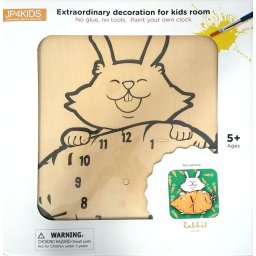 Ceas de perete Rabbit, de pictat