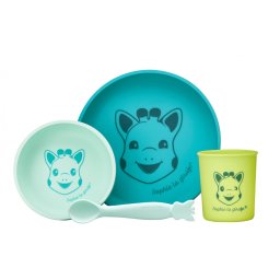 Set de masa din silicon Girafa Sophie Vulli
