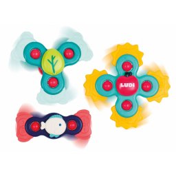 LUDI Set 3 Baby Spinners