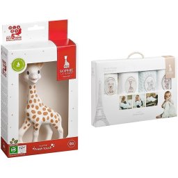Pachet Girafa Sophie si 4 scutece Sophie