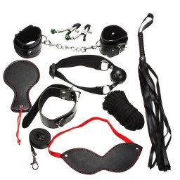 Set accesorii BDSM Play 8pcs Black