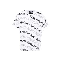 VERSACE JEANS COUTURE T-Shirt 76Up601 R All Over 76GAH6R0JS296 003 white