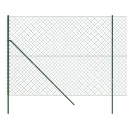 Gard de plasa de sarma, verde, 1,4x10 m GartenMobel Dekor