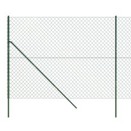 Gard de plasa de sarma, verde, 1,6x25 m GartenMobel Dekor