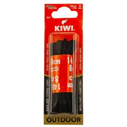 Kiwi Sireturi de pantofi 140 cm Negru