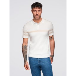 Tricou polo bărbați Ombre