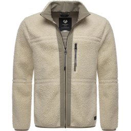Ragwear Jachetă fleece funcțională 'Noory' crem / șamoa